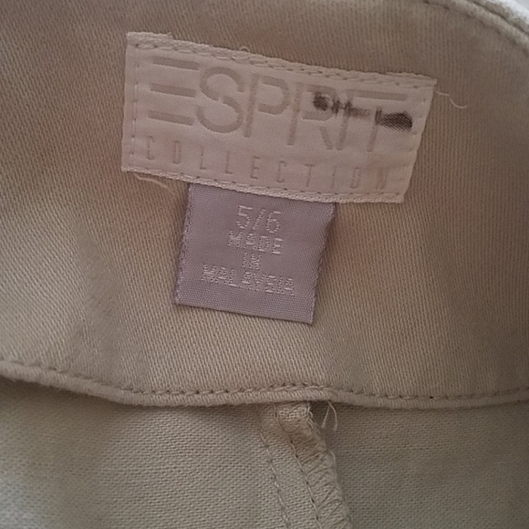 Esprit vintage cream cotton skirt 5/6 - Picture 5 of 7